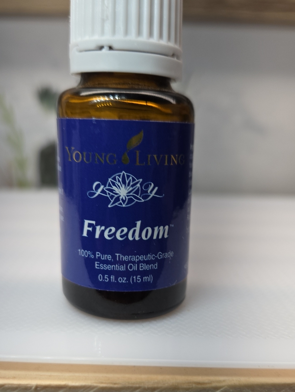 Young Living Freedom Essential Oil Blend - Blue and Amber